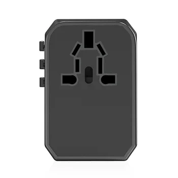 Dual C Tipo PD KS USB All in one įkroviklis adapteris, skirtas kelionės su ES, JAV, JK, AS kaištis universalus kelionių galios įkroviklis lizdai