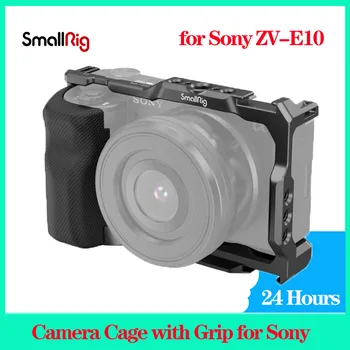 SmallRig Sony ZVE10 Kamera Narvas su Silikono Narve rankena Built-in Arca greito atleidimo plokštė Narve Įrenginys Kit for Sony ZVE10 3538