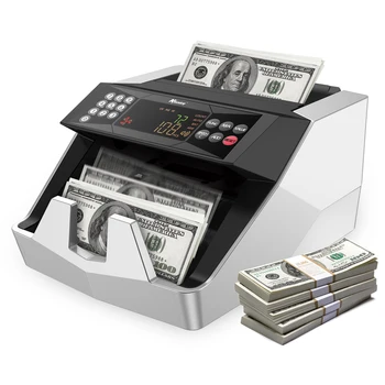 Pinigų Kovos Mašina Suklastotą Sąskaitą Detektorius Automatinis Pinigai Aptikimo Greitai Skaičiavimo Greitis Pinigų Skaičiavimo Mašina, su UV MG