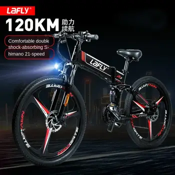 LAFLY X3 1000W Lankstymo Kalnų Elektrinis dviratis 26 colių Nacionalinio Standarto e dviratį 48V ličio Padeda Elektrinis dviratis