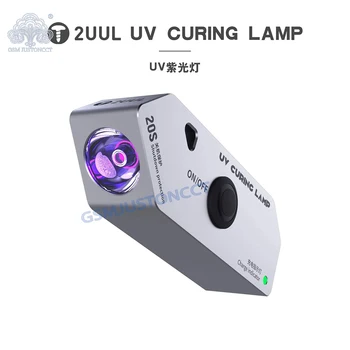 2UUL SC05 Nešiojamas Delninis UV Kietėjimo Lempos Smart USB Žalios Naftos Kietinimo Lempa Dual Viko UV Greitai Gydant mobiliojo Telefono Taisymo Įrankis