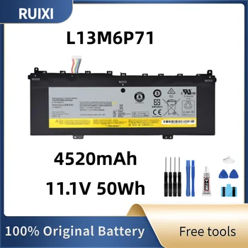 100% RUIXI Originalus L13M6P71 L13S6P71 Nešiojamas Baterija IdeaPad Yoga 2 13 Serijos Nešiojamas 31CP469/81-2 11.1 V 50Wh + Nemokamas Įrankiai
