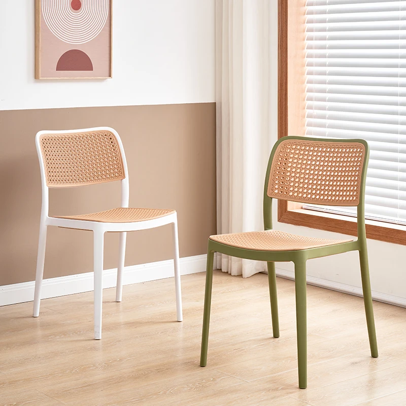 Miegamajame Plastikiniai Valgomojo Kėdė Rotango Šiuolaikinės Rankos Lauko Baro Kėdės, Virtuvės Muebles Para El Hogar Kambarį Kėdės GPF30XP