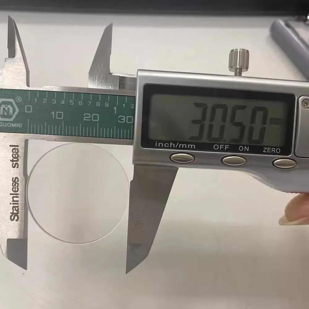 30.5 mm Safyro Stiklas Laikrodžio Butas/Didinamojo Stiklo Lęšio Pakeitimo Komplektuojamoji Dalis 2,5 mm Apvalus Žiūrėti Veidrodis Tarpiklis Remonto Įrankiai
