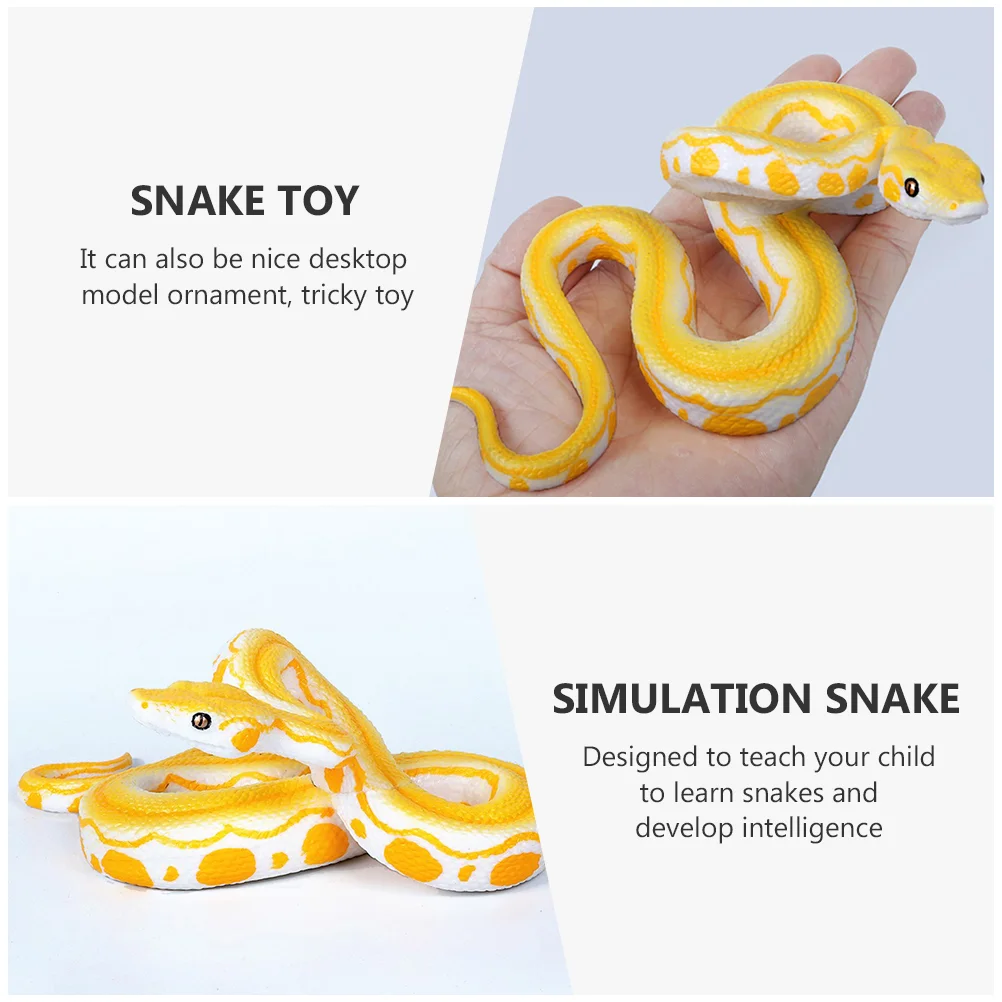 Vaikas Žaislai Aukso Python Balandžio Kvailių Diena Sudėtinga, Modeliavimo Gyvatė Modelis Dirbtinis Boa Constrictor Roplių Pvc Vaikas