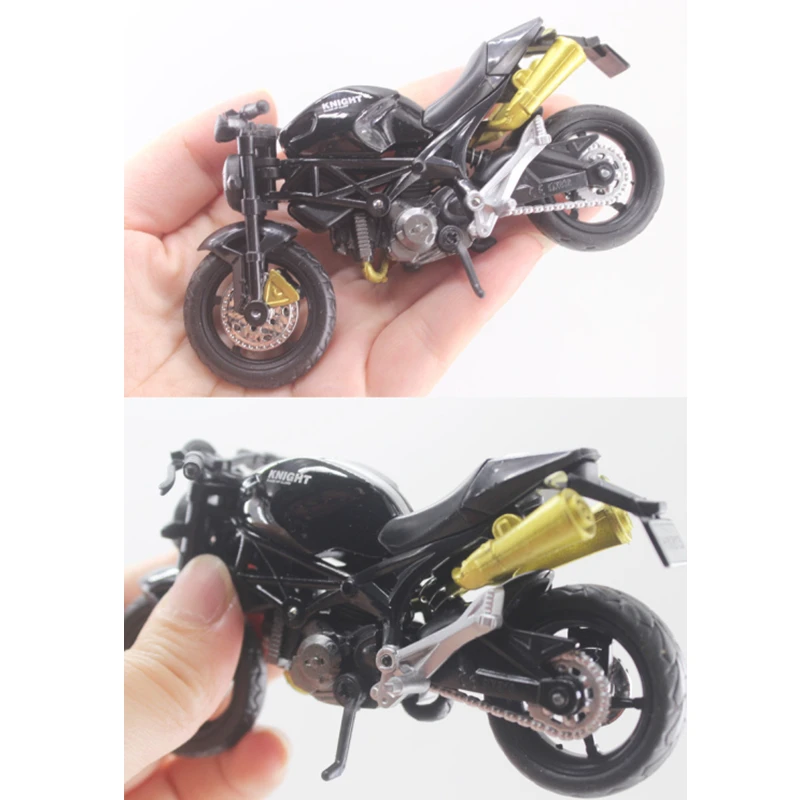 Nauji 1:18 Crazy Magic Finger Lydinio Motociklo Modelis, Modeliavimas Sulenkti Kelių Mini Lenktynių Žaislai Suaugusių Surinkimo Kalėdų Dovana 6 Stilius