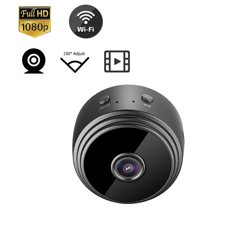 A9 Mini Kamera HD 1080P Belaidžio WiFi IP Tinklo Stebėti Saugumo Mažos vaizdo Kameros Jutiklis Home Security P2P DV Vaizdo įrašymas