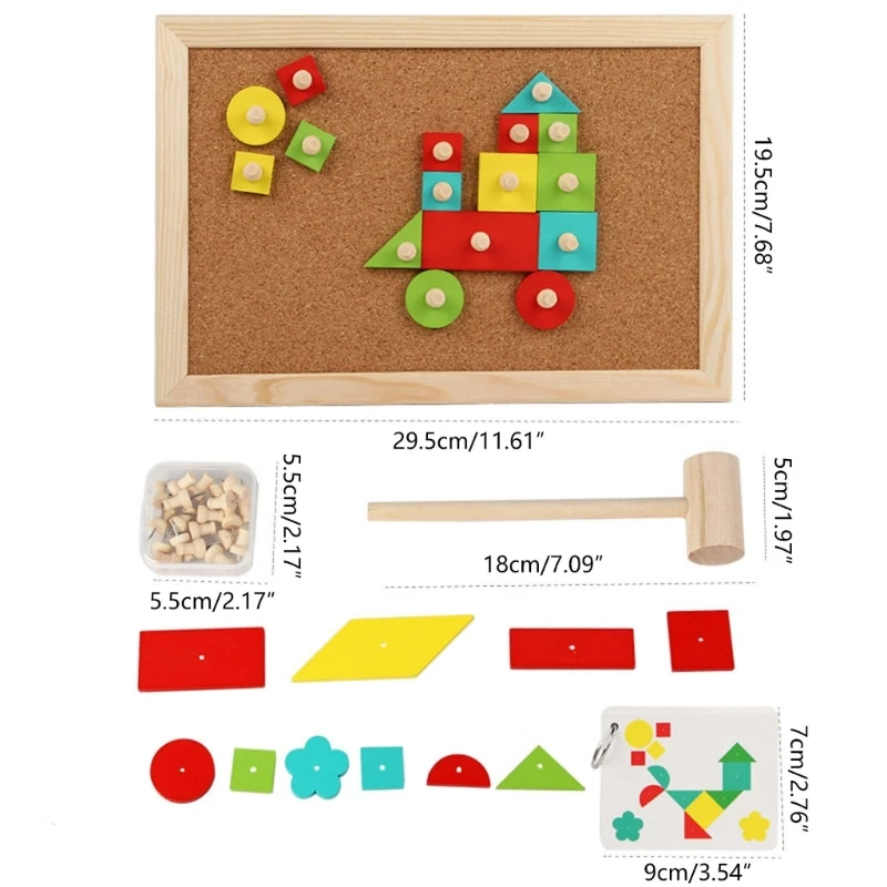 Geometrinis Įspūdį Peg Valdybos Žaislas įdomus 3D lenktynių Pradžioje Švietimo Žaislas, Forma, Spalva Porą Įspūdį Darželio Vaikų Mokymosi Žaislas