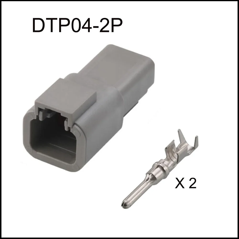 100SET įtraukti terminalo antspaudas automobilių vandeniui jungtis 2 pin female male kabelio DJ7029CA-2.3-21