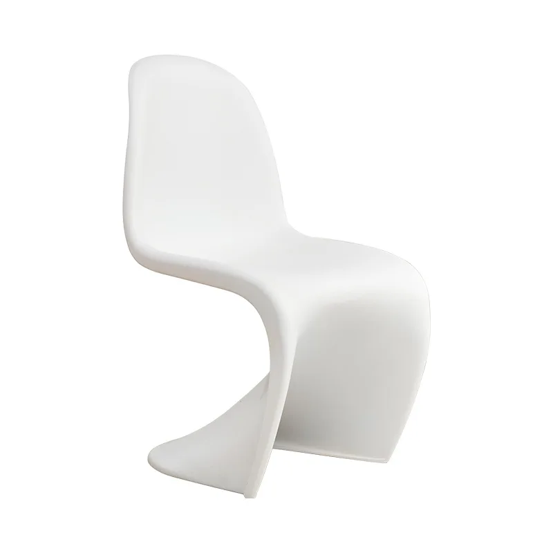 Šiaurės Plastiko Derybų Baltos Spalvos Valgomojo Kėdės Atlošas, Kompiuterio Stalas, Kėdė Modernaus Stiliaus S 