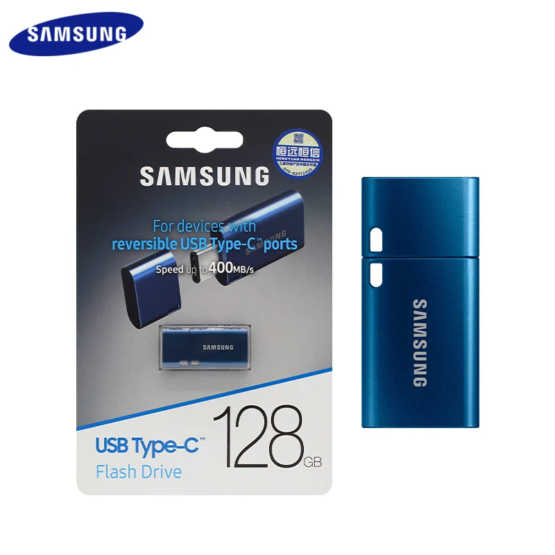 Samsung USB TIPO C Flash Drive 64GB 128GB USB 256 gb 3.1 Pendrive Skaityti Greitį Iki 300MB/s Mini USB U Diską, Atminties kortelę memory Stick