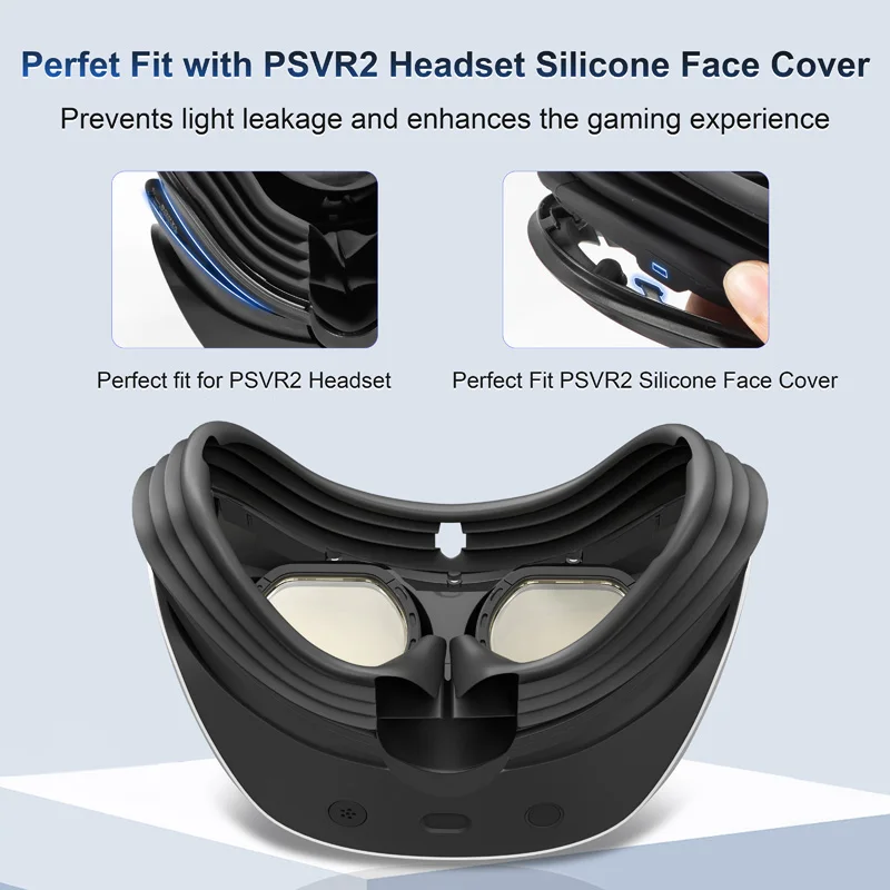 Silikono Paviršius Padengti Greito atjungimo įrenginys PlayStation VR2 Nulio Apsaugos Laikiklis PS VR2 Priedai