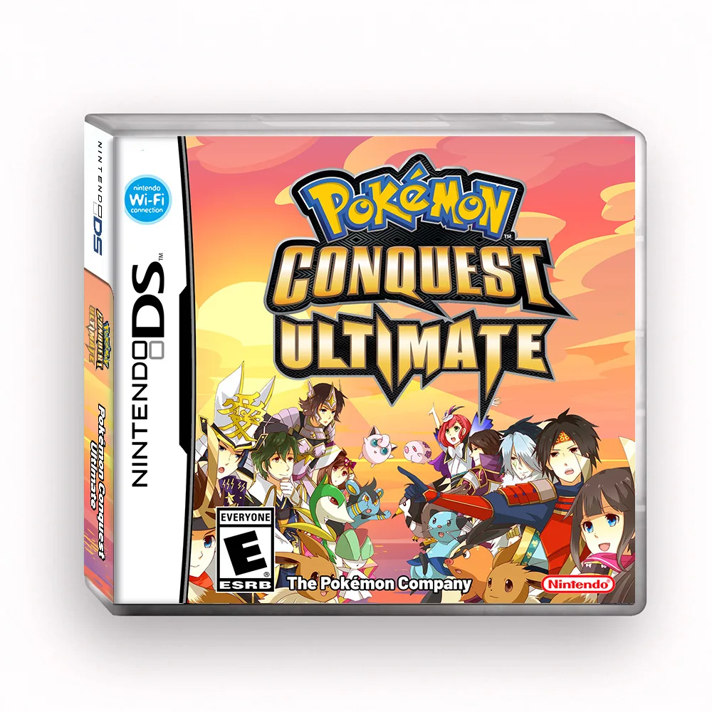 NAUJAS DS Žaidimo Kasetė Vaizdo Žaidimų Konsolės Kortelės Pokemon Serijos Pokemon Užkariavimo Ultimate Su Dėžutės anglų Versija NDS/3DS/2DS