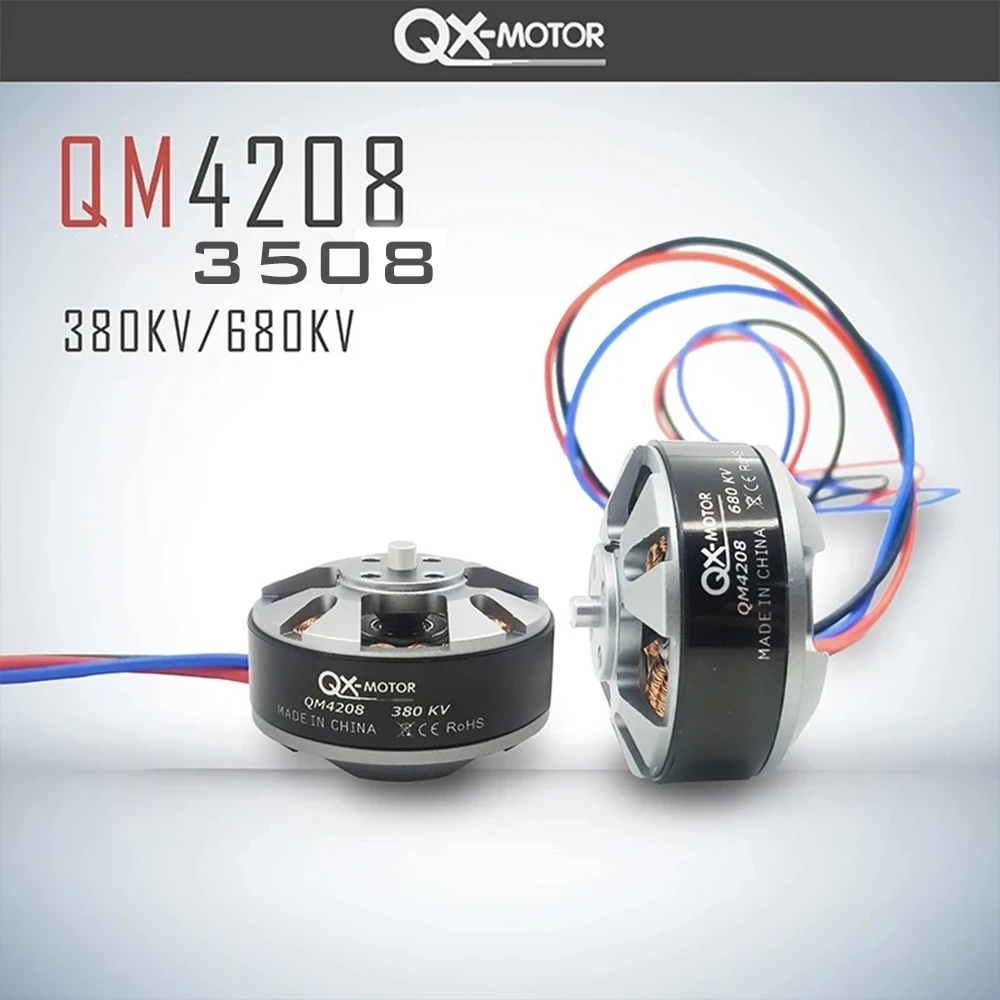 QX-VARIKLIŲ Ūžesys 3508 Brushless Variklio QM4208 380/680KV, 