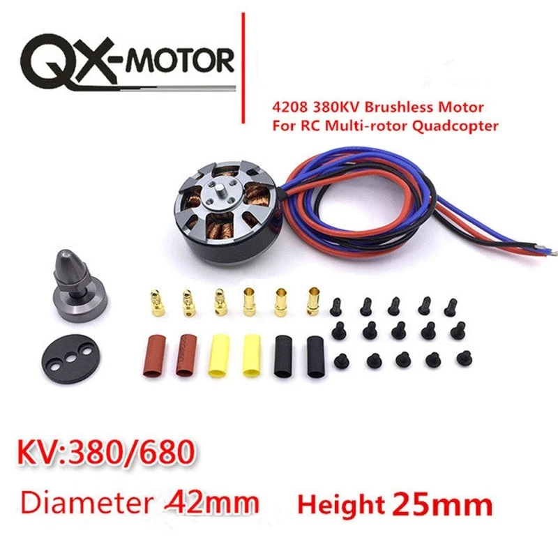 QX-VARIKLIŲ Ūžesys 3508 Brushless Variklio QM4208 380/680KV, 