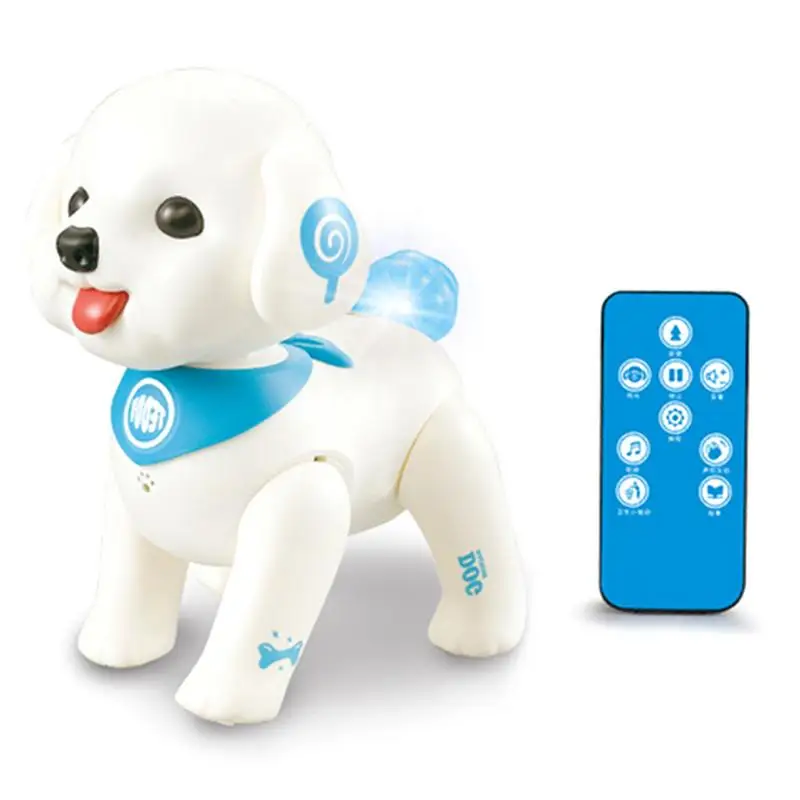 Nuotolinio Valdymo Robotas Šuo Valdymo Balsu Programa, Dainavimo Ir Purtant Galvą Pet Nuotolinio Valdymo Šunų Vaikų Žaislas Gimtadienio Dovana