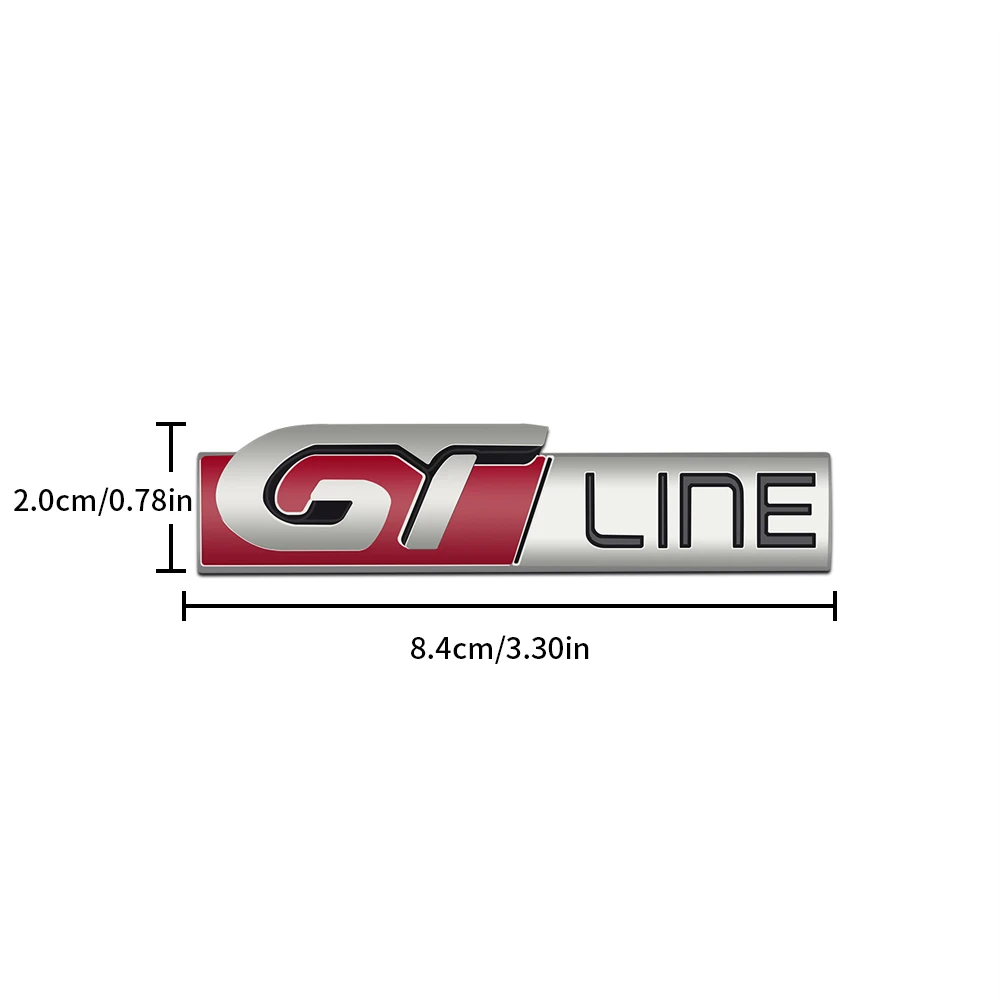 GT Line Kamieno Lipdukas GT Line Sparno Lipdukas, Skirtas Peugeot 308 508 208 2008 M. 3008 5008 