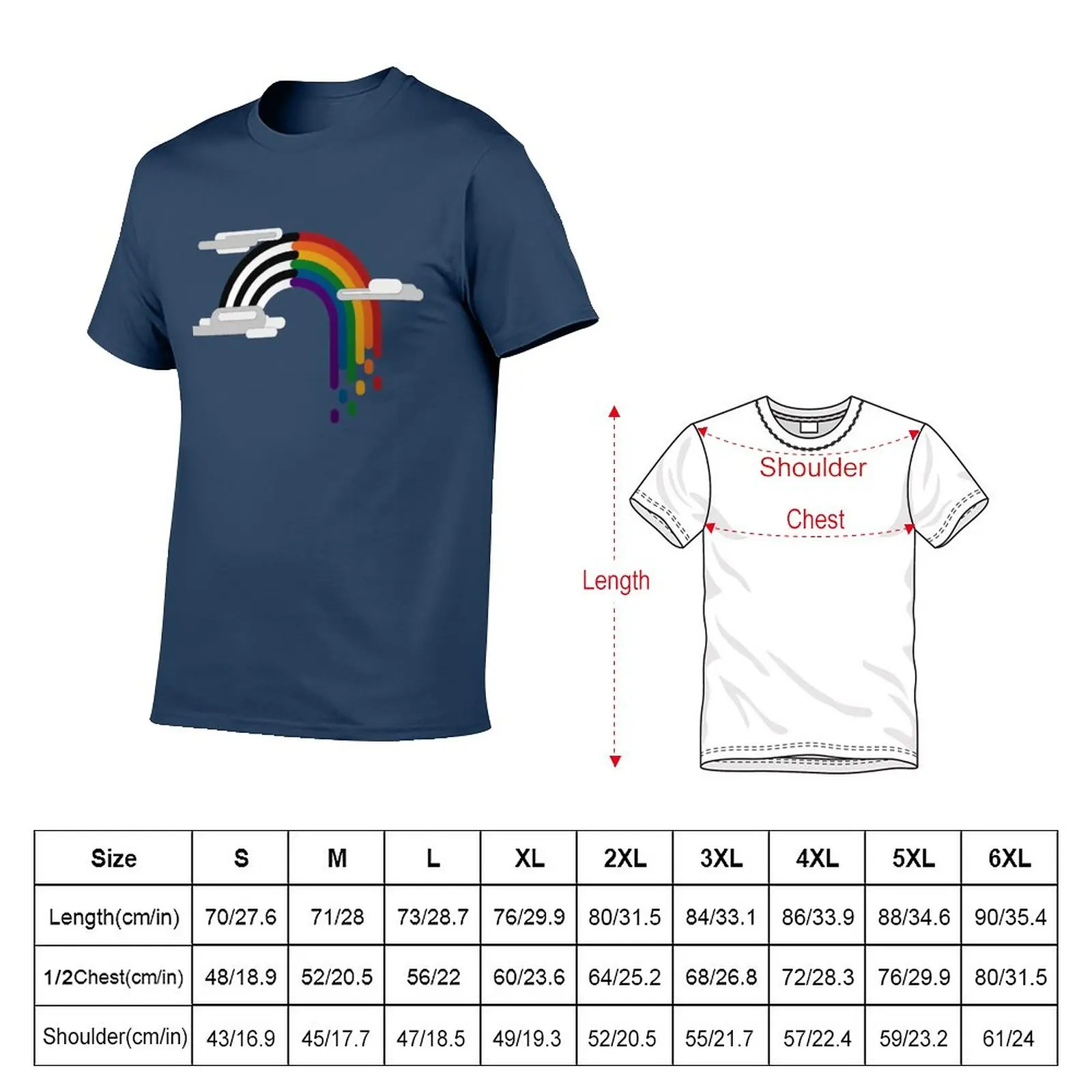 Naujas LGBT Ally Pasididžiavimas Vėliavos Minimalistinio Lašelinę Vaivorykštė Dizaino T-Shirt grafikos t shirt, derliaus drabužius Anime, t-marškinėliai, vyriški t shirts