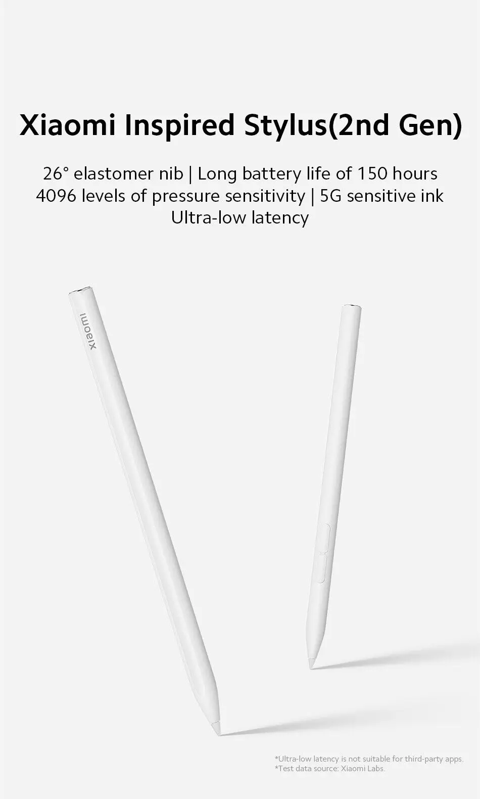 Originalus Xiaomi Stylus Pen, 2-osios Kartos Xiaomi Trinkelėmis 5 Mygtukai 6/6 Pro Tablet PC