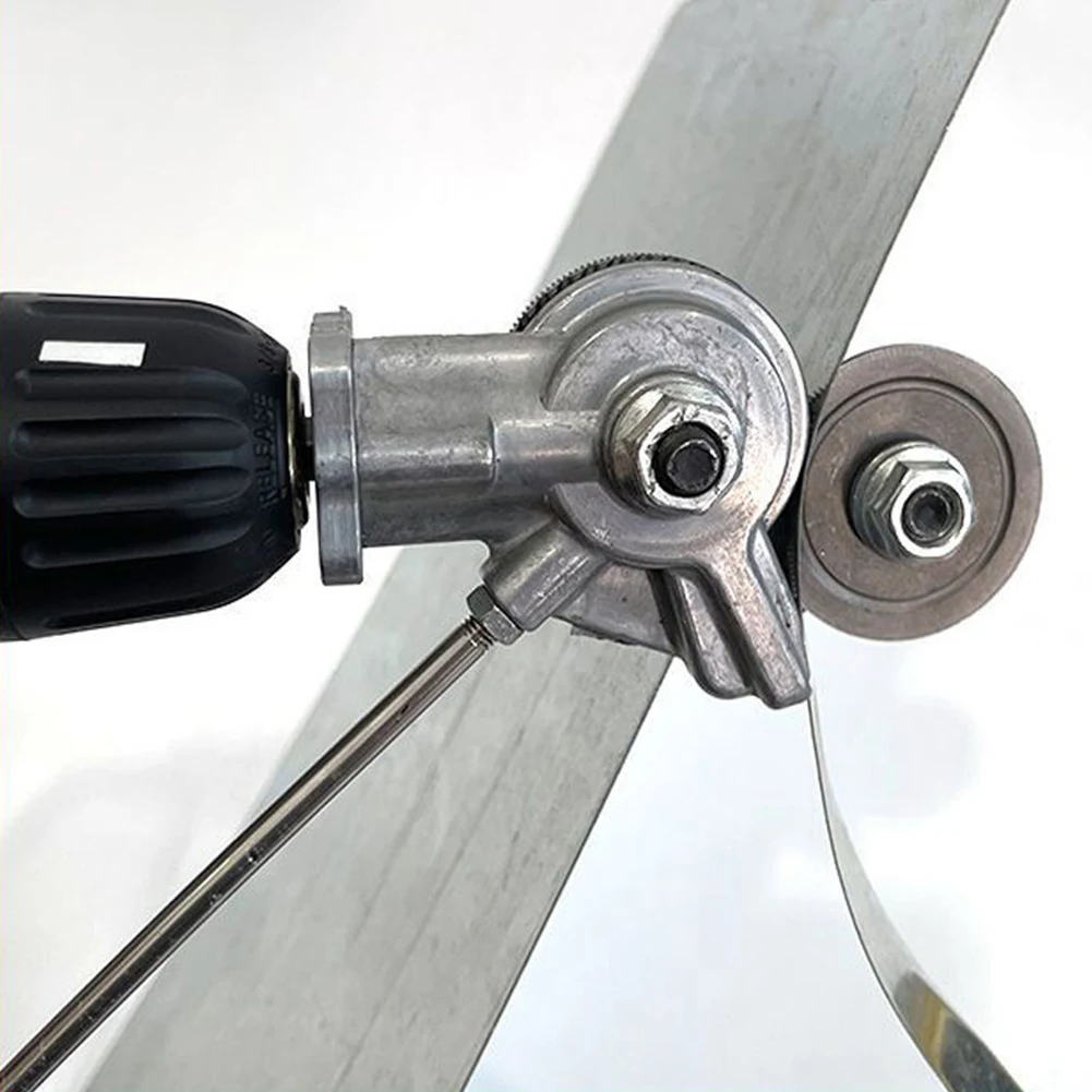 Su Raktu elektrinių Įrankių, Metalo Profesinės Lengva Įdiegti Nibbler Priedą Universalus Elektrinis Gręžimo Plokštelė Cutter 