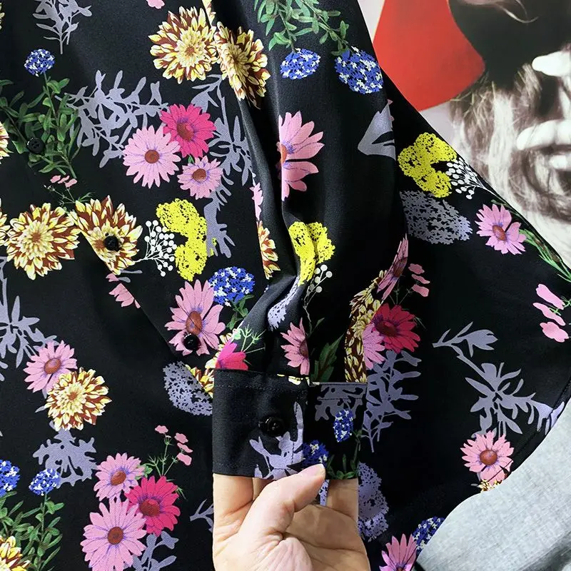 Q0937 Mados vyriški Marškiniai 2023 kilimo ir tūpimo Tako Prabanga garsaus Prekės ženklo Europos Dizainas šalies stiliaus vyriški Drabužiai